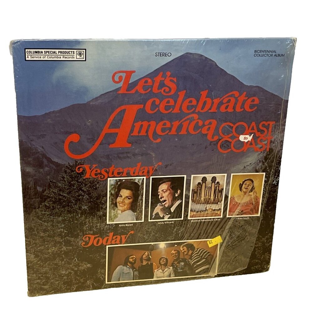 Let's Celebrate American Coast To Coast (Vinyl, 1975) Columbia Special Products